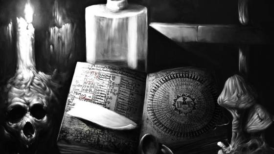 Pictured: My writing desk.