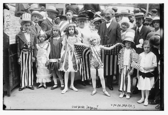 July 4th children's show circa 1925