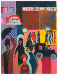 Kirchner_-_Kaufhaus_im_Regen_-_1926-27