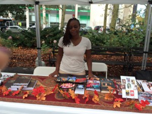 At The Brooklyn Book Fayre - Septenber 2014