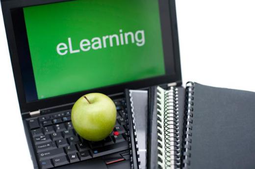 E-learning or distance learning concept