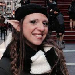 maria de vivo with elf ears