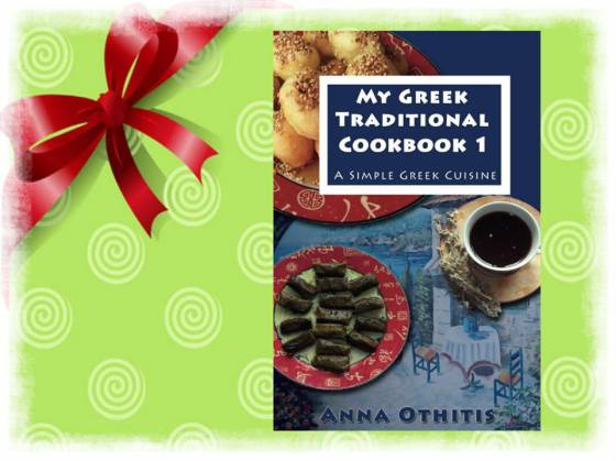 my greek traditional cookbook Christmas