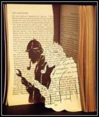 Book Cut Out Holmes