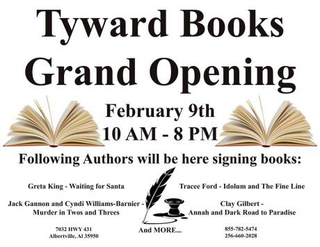 Grand Opening Tyward Books 09 Feb 2015