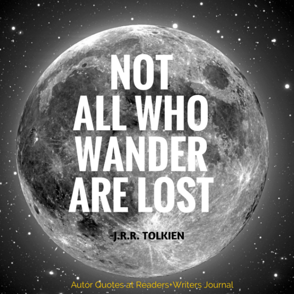 Not All Who Wander are Lost Tolkien Quote