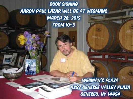 aaron at book signing 3