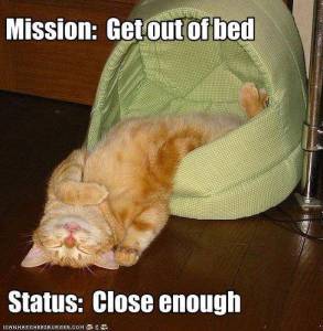 Mission Get Out of Bed