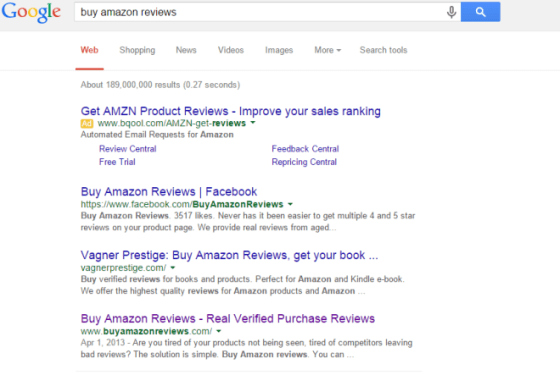 buy amazon reviews google search