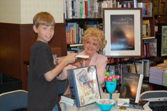 Micki Peluso and book signing