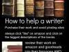 How to help a&nbsp;writer…