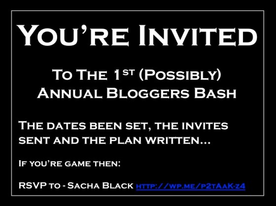 First (Possibly) Annual Bloggers Bash