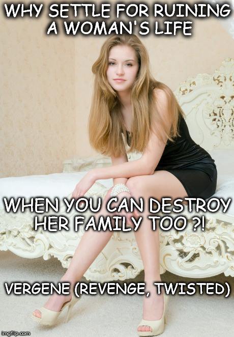 vergene woman on bed