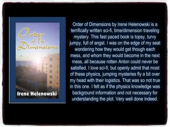 order of dimensions review