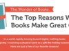 The Top Reasons Why BOOKS make Great&nbsp;Gifts…