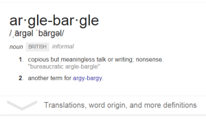 Argle-bargle