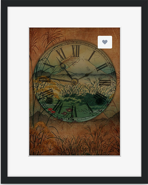 Framed print from Crated