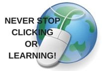 Never stop clicking or Learning!