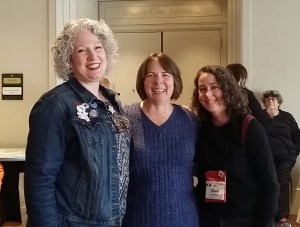 Julie Hennrikus, Lisa Haselton, Diane McKinnon at Crime Bake