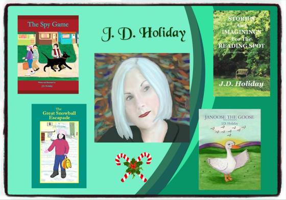 jd 4 books and pic christmas