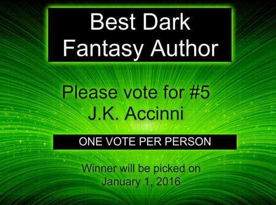 kelly best dark fantasy author contest