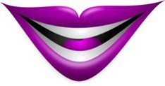 Purple mouth