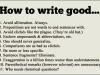 How To Write Good…Meme…