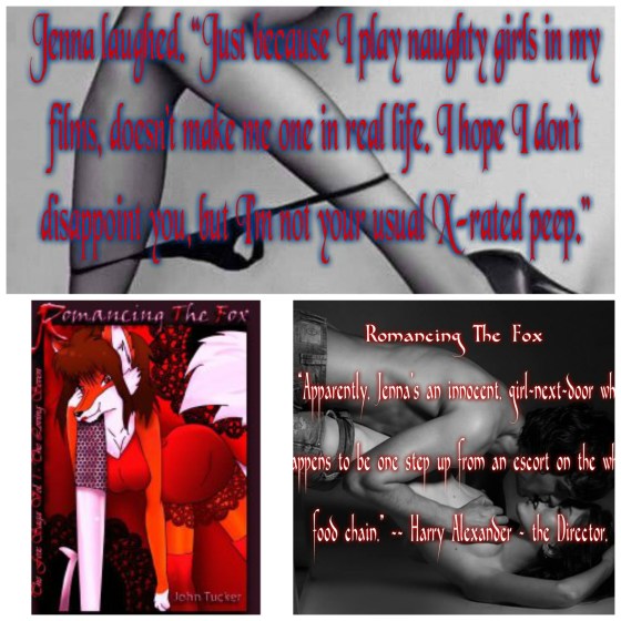 romancing the fox collage