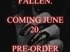 FALLEN:  COVER REVEAL, SYNOPSIS, PRE-ORDER&nbsp;LINK…