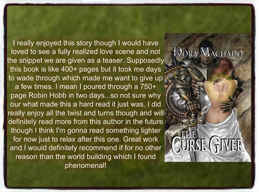 dora review curse giver 5 26 16