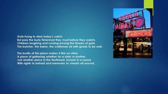 irene poem went to pike place
