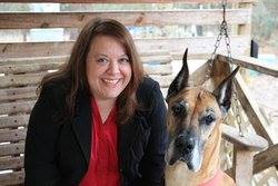 diana picture with puppy