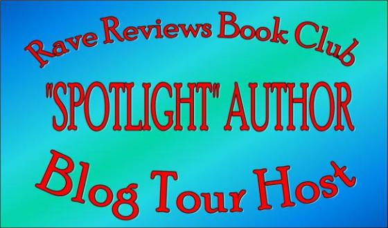 Colorful banner for Rave Reviews Book Club Spotlight Author Blog Tour Host