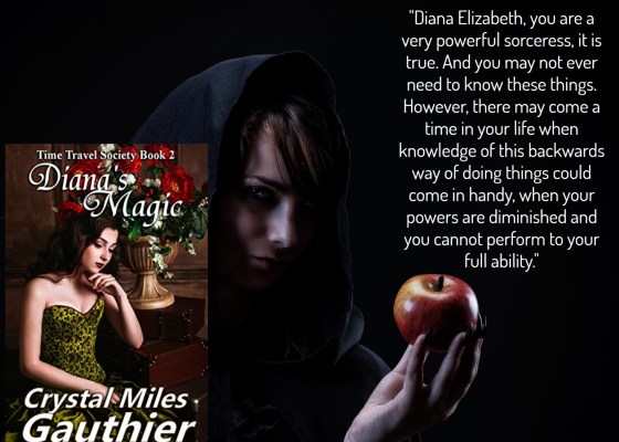 Crystal diana with blurb