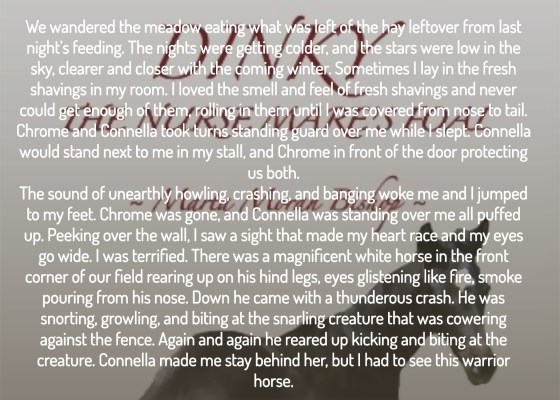 Marta dinky the nurse mares foal excerpt.jpg