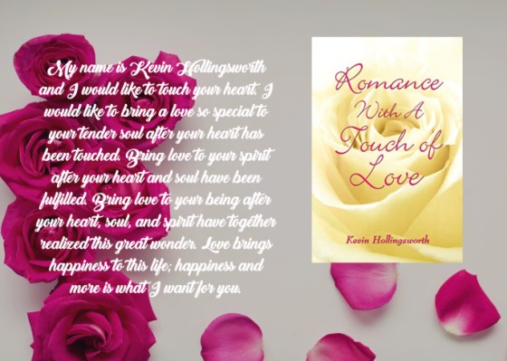 Kevin romance with a touch of love blurb.jpg