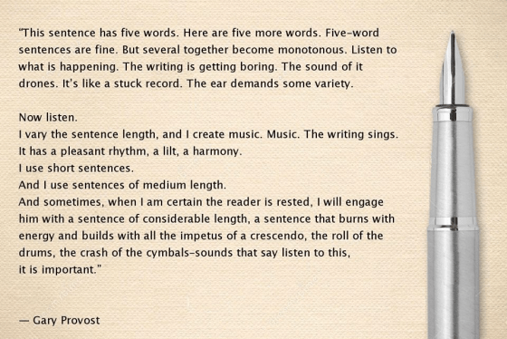 Image result for vary sentence length