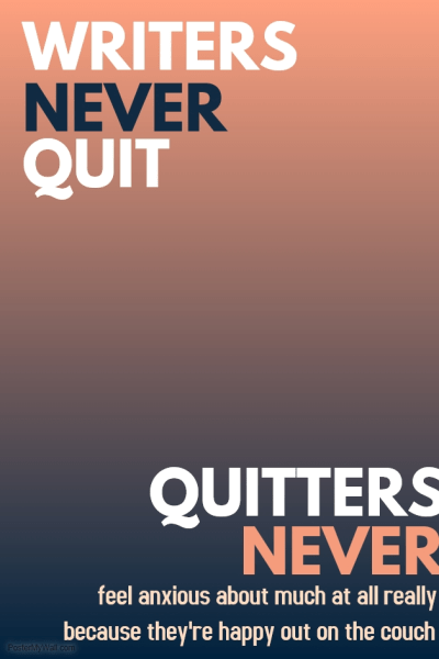 Demotivational Posters for Writers