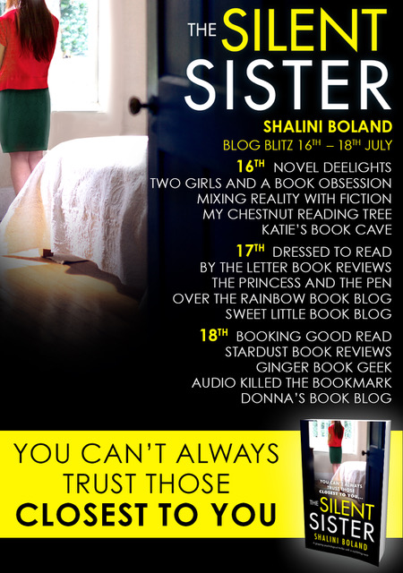 The Silent Sister - Blog tour