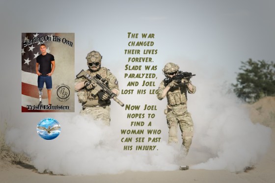 Trish standing on his own 2-18-18