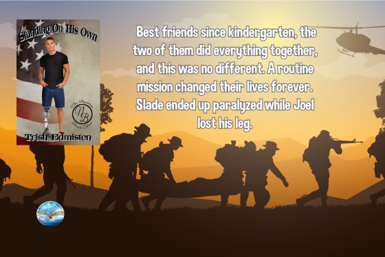 Trish standing on his own