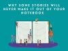 Why Some Stories Will Never Make It Out Of Your Notebook #AmWriting&nbsp;#Writer