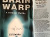 A TIMELY MEDICAL THRILLER BY GIL SNIDER–BRAIN WARP