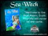 “The ending was all science fiction and wrapped tightly with romance. What a captivating storyline! This author has amazing talent!” – Sea Witch by Carol Ann&nbsp;Kauffman